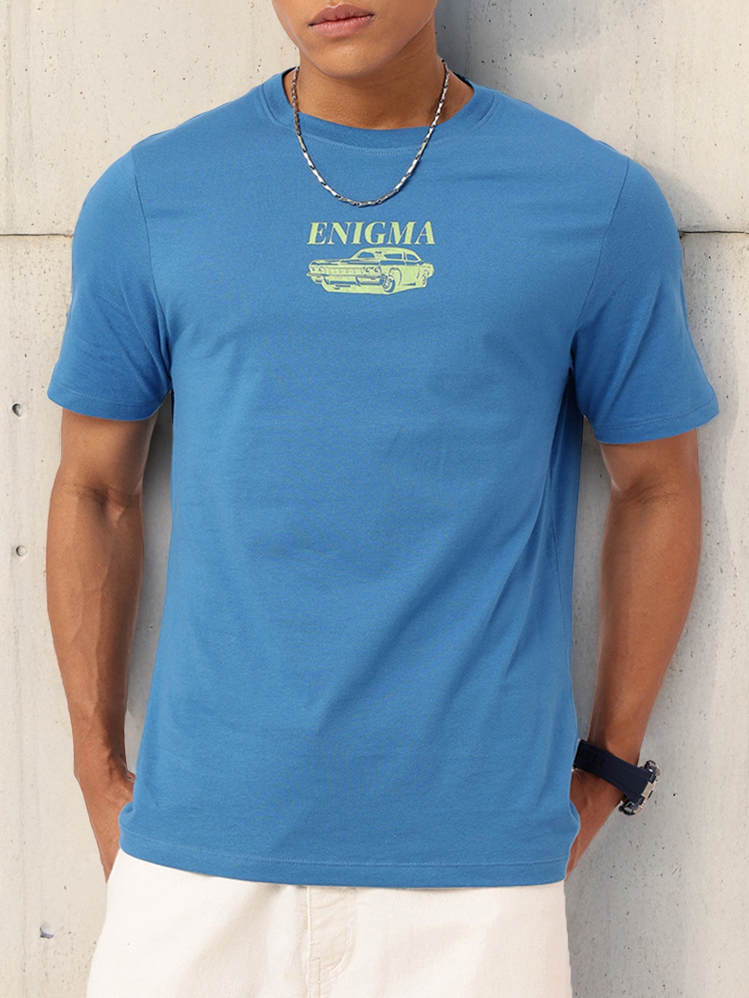 

Kook N Keech Urban Cool Printed T-shirt, Blue