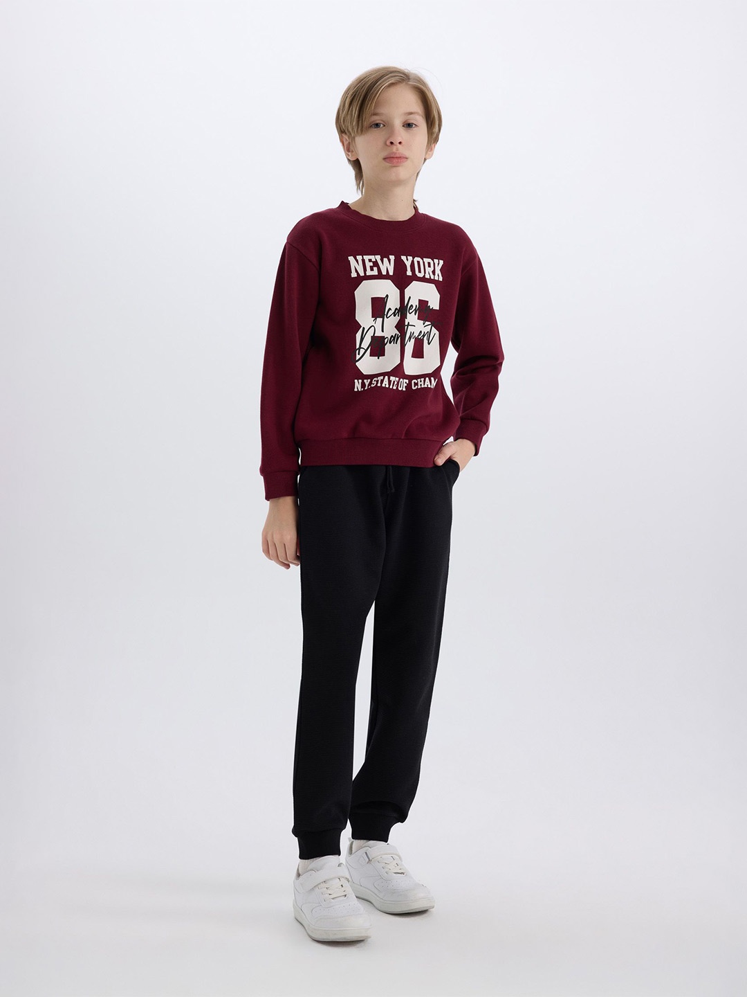 

DeFacto Boys Printed, Maroon