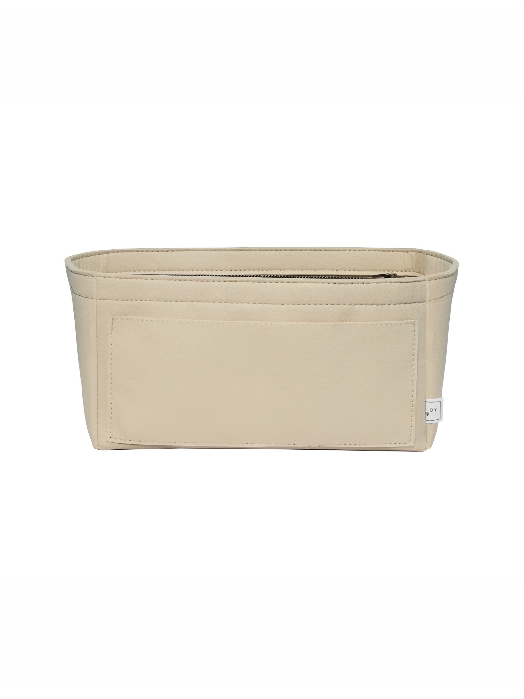 

TIDYUP Beige Set of 1 Reusable Handbag Insert Organizer