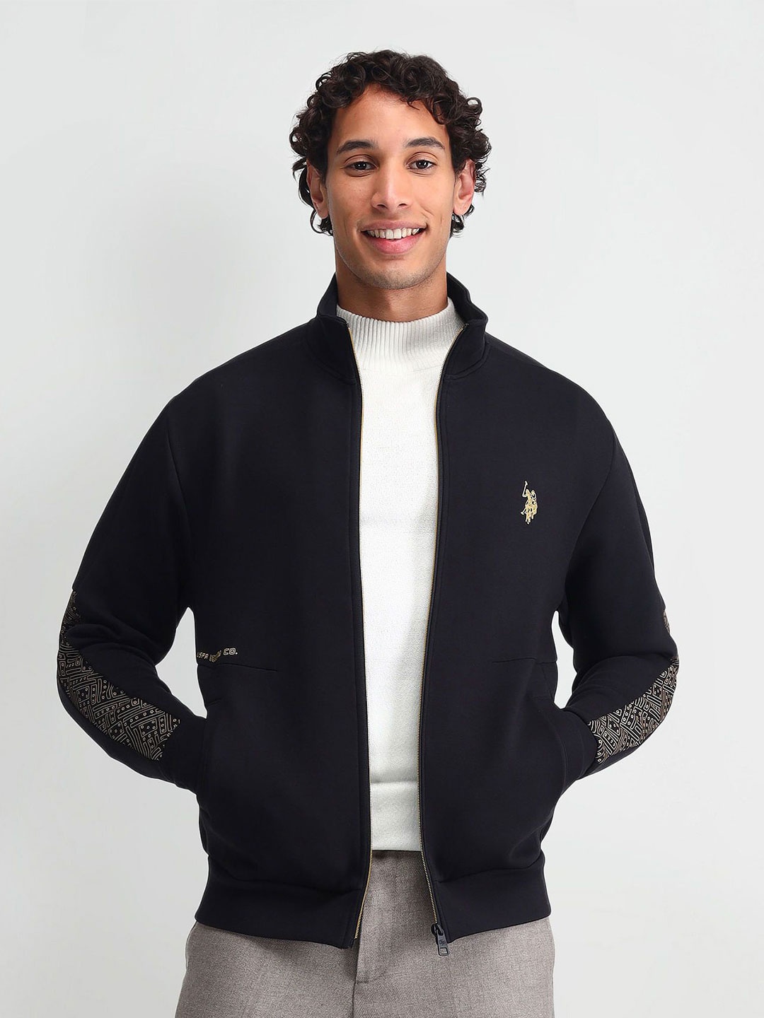 

U.S. Polo Assn. Denim Co. Men Sweatshirt, Black