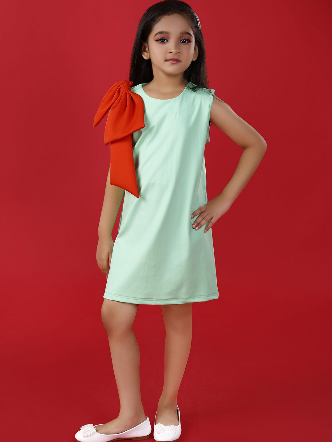 

ZIP ZAP ZOOP A-Line Midi Dress, Green