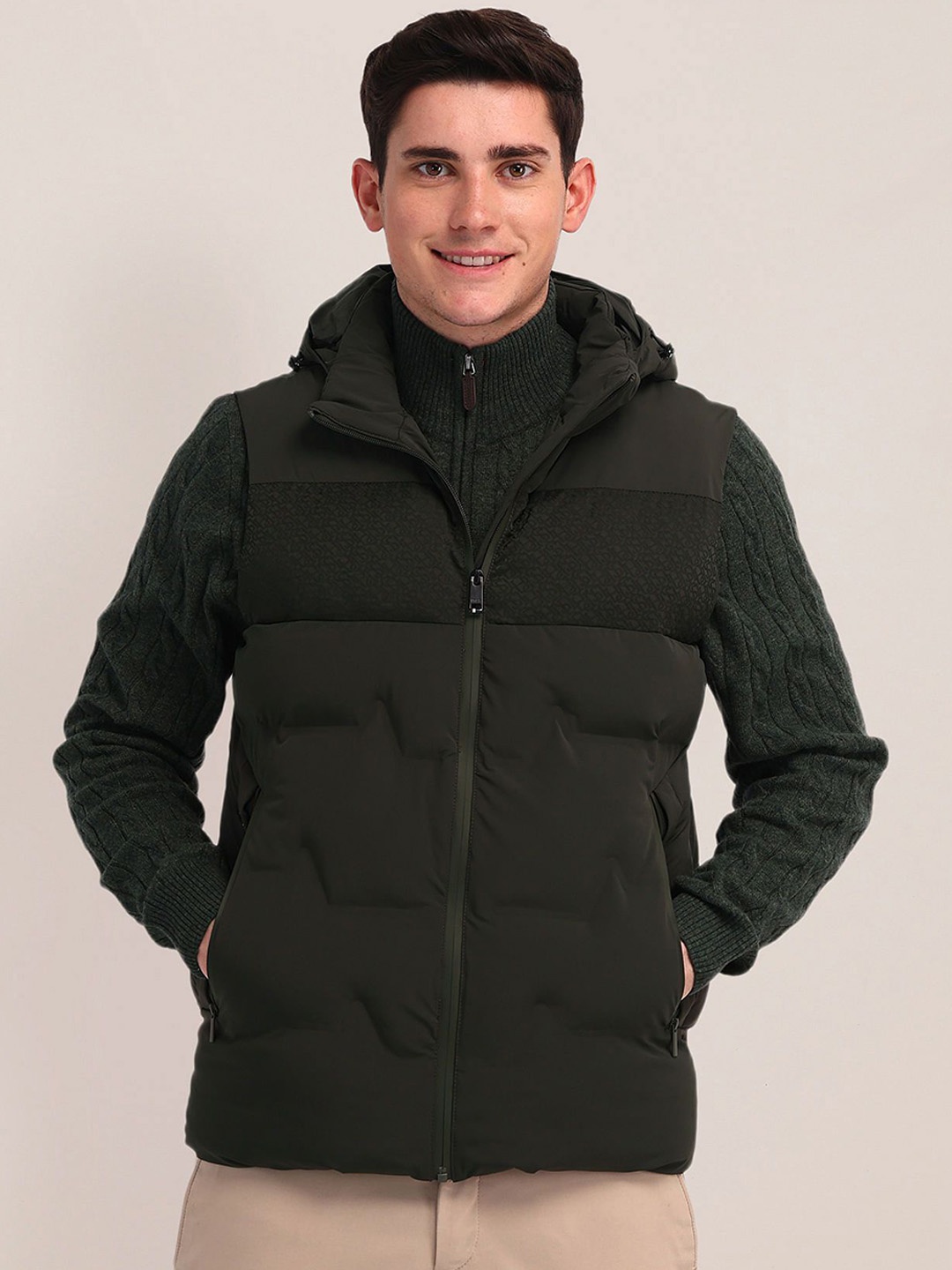 

U.S. Polo Assn. Men Quilted Jacket, Green