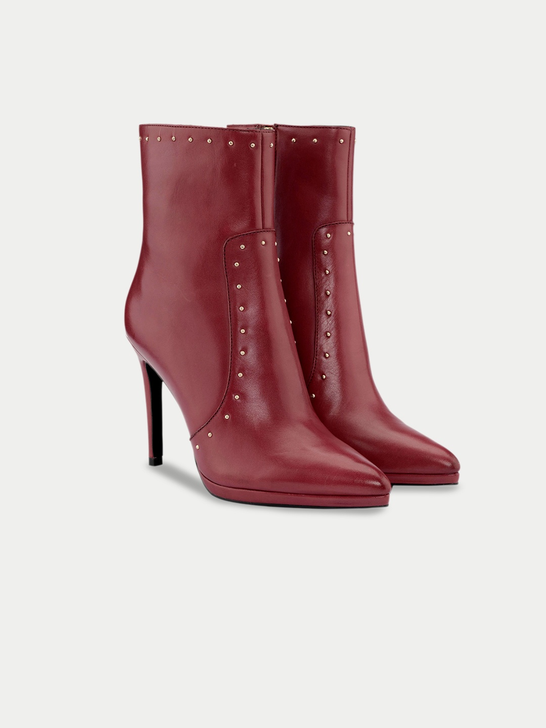 

Oroh Women Stiletto-Heel Boots, Maroon