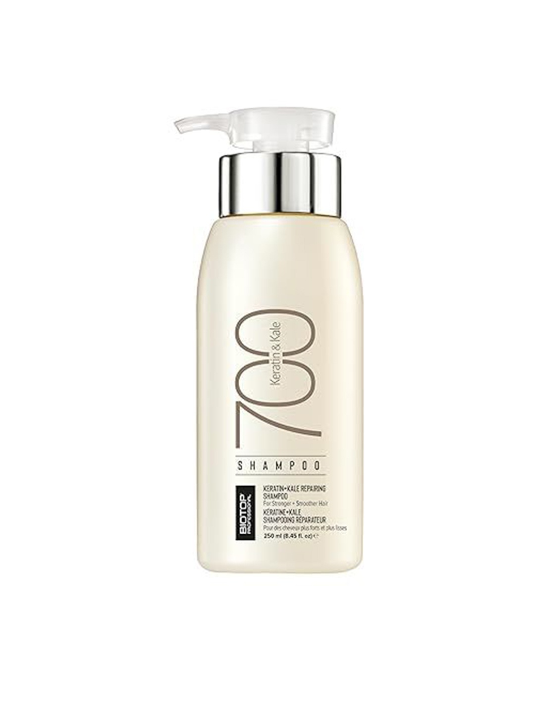 

BIOTOP PROFESSIONAL 700 Keratin & Kale Repairing Shampoo - 500 ml, White