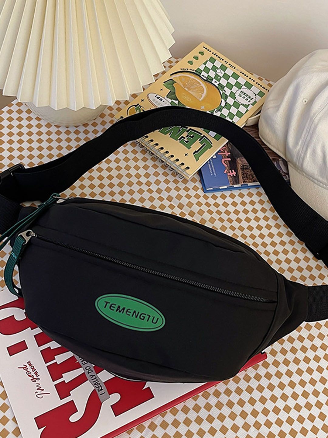 

StyleCast Checked Fanny Pack, Na