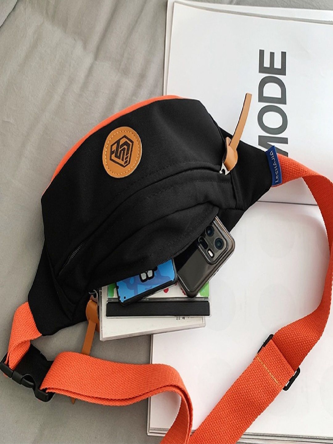 

StyleCast Checked Fanny Pack, Na