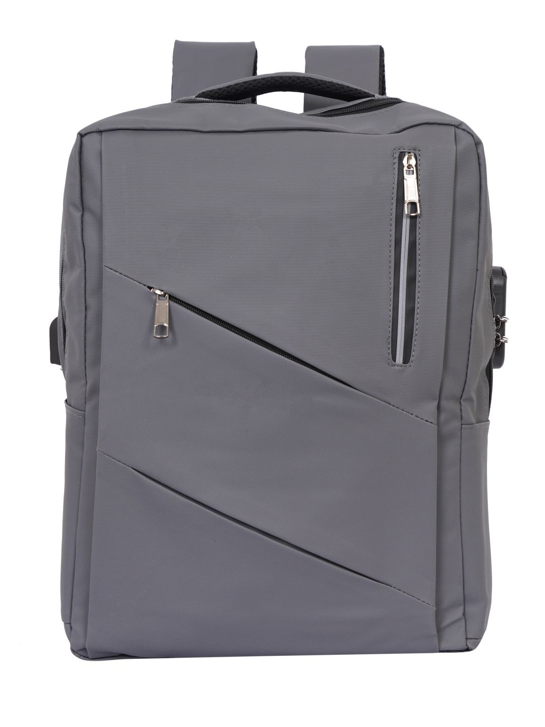 

CHRONICLE Unisex Backpack with Anti-Theft, Grey