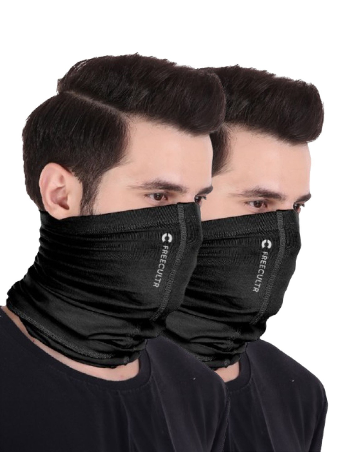 

FREECULTR Unisex Bandana Headband, Black