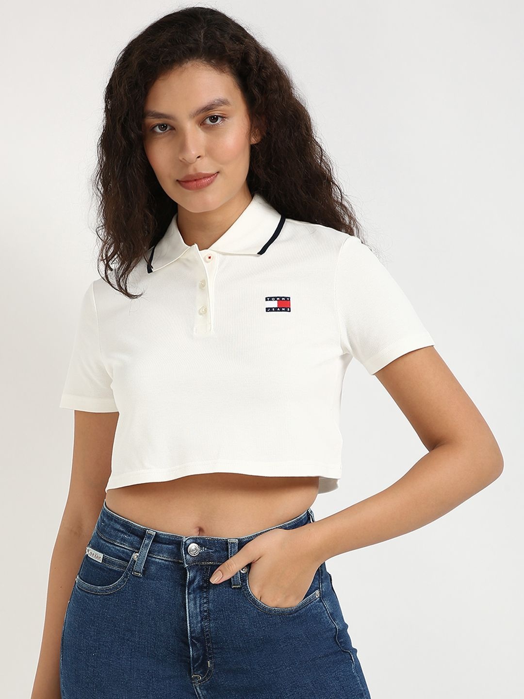 

Tommy Hilfiger Women Applique T-shirt, White