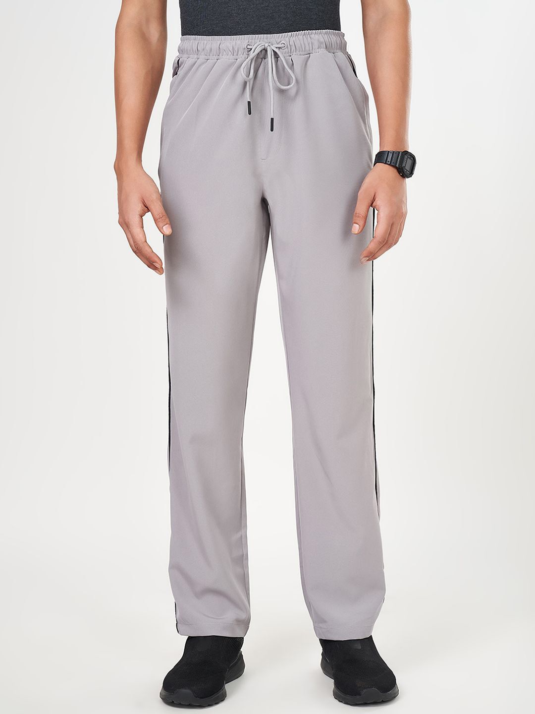 

Ajile by Pantaloons Men Regular Fit Track Pants, Grey