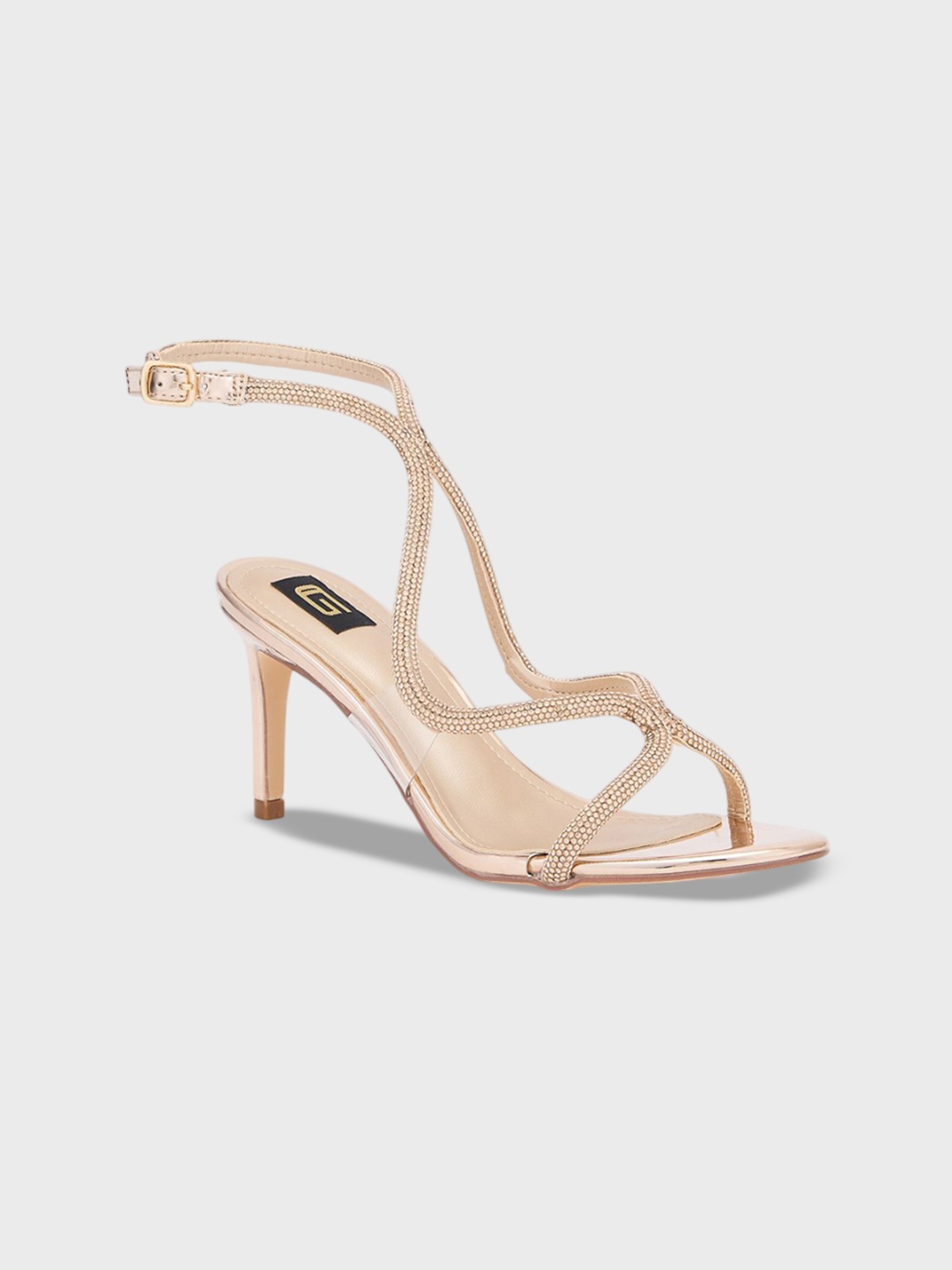 

Sole To Soul Party Slim Heeled Sandals, Champagne