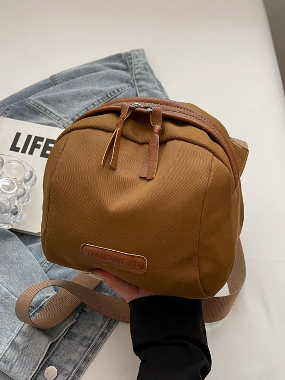 

StyleCast Brown Casual Stylish Backpack