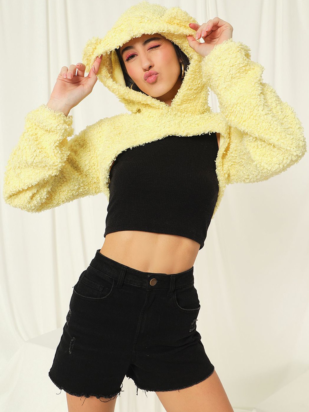 

BAESD Women Lightweight Knitted Jacket, Yellow