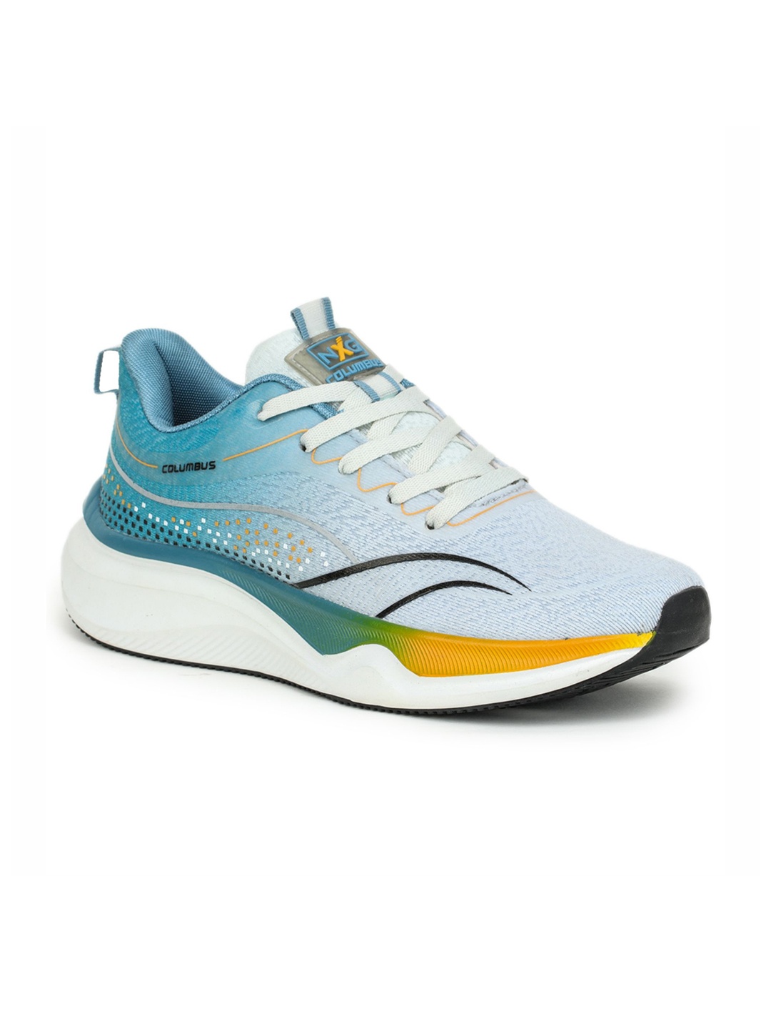 

Columbus Men Mesh Running Non-Marking Shoes, Blue