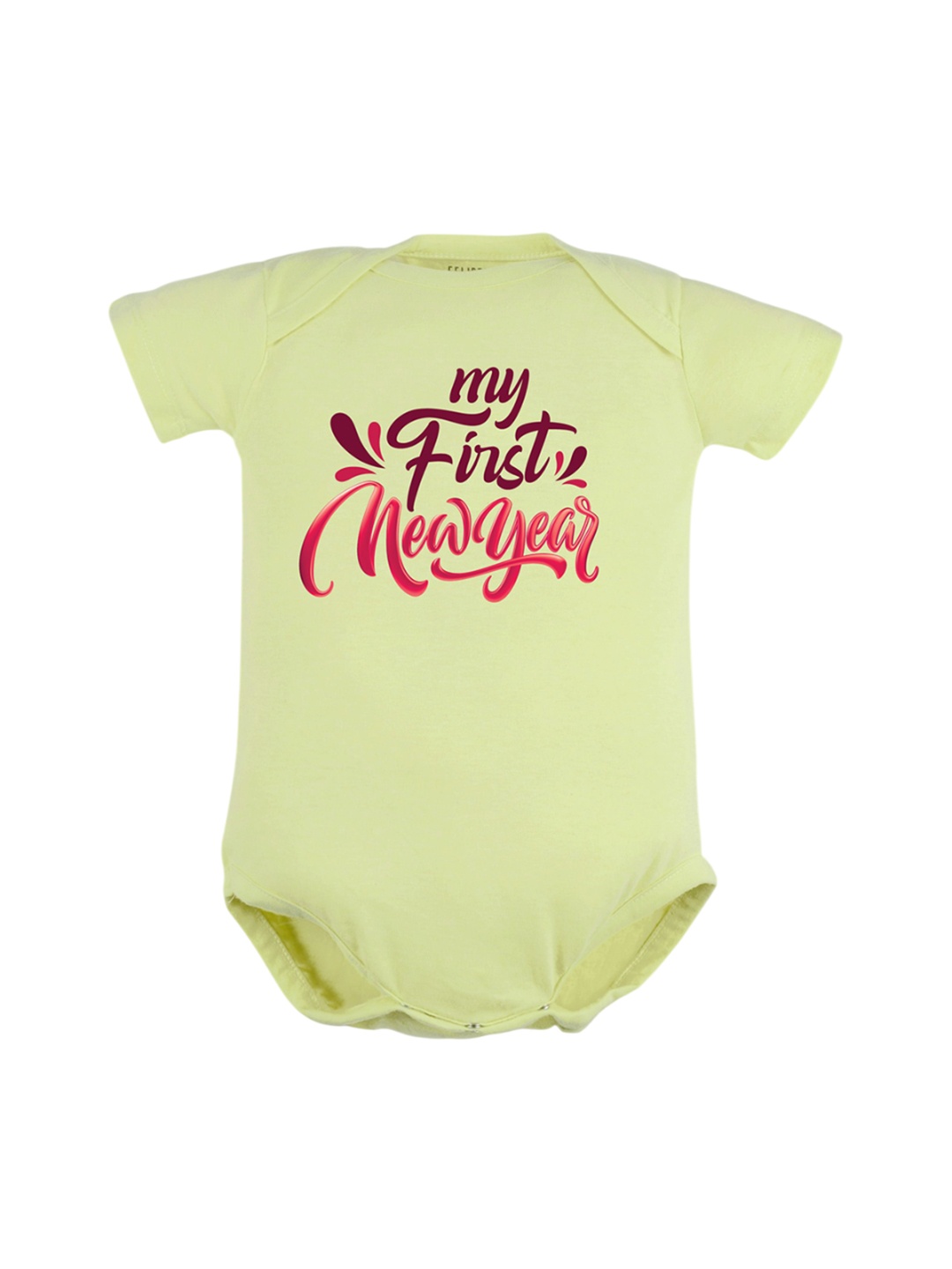 

FFLIRTYGO Infants Printed Cotton Bodysuit, Green