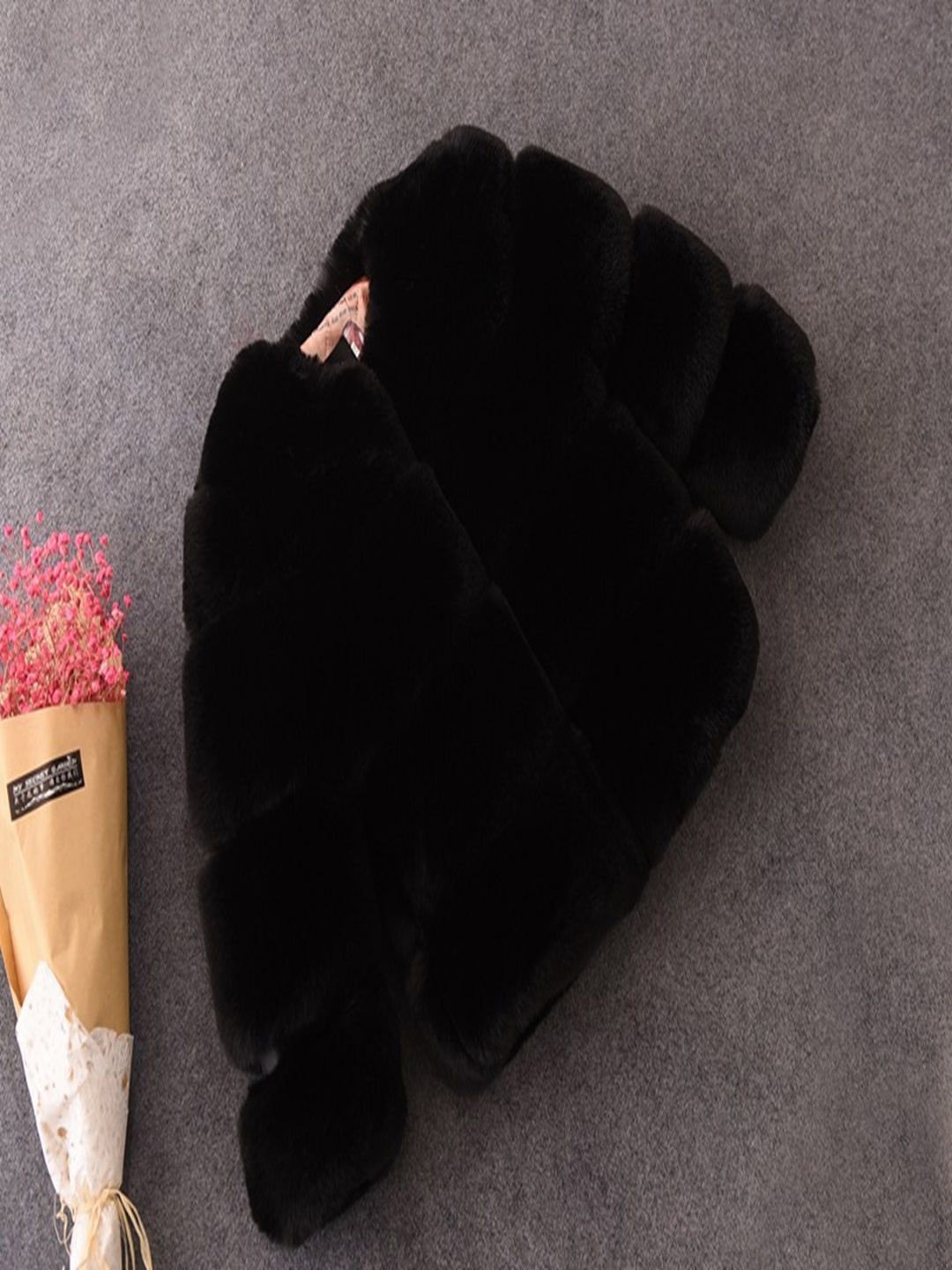 

Xsole Kids Single Breasted Winter Overcoat, Black