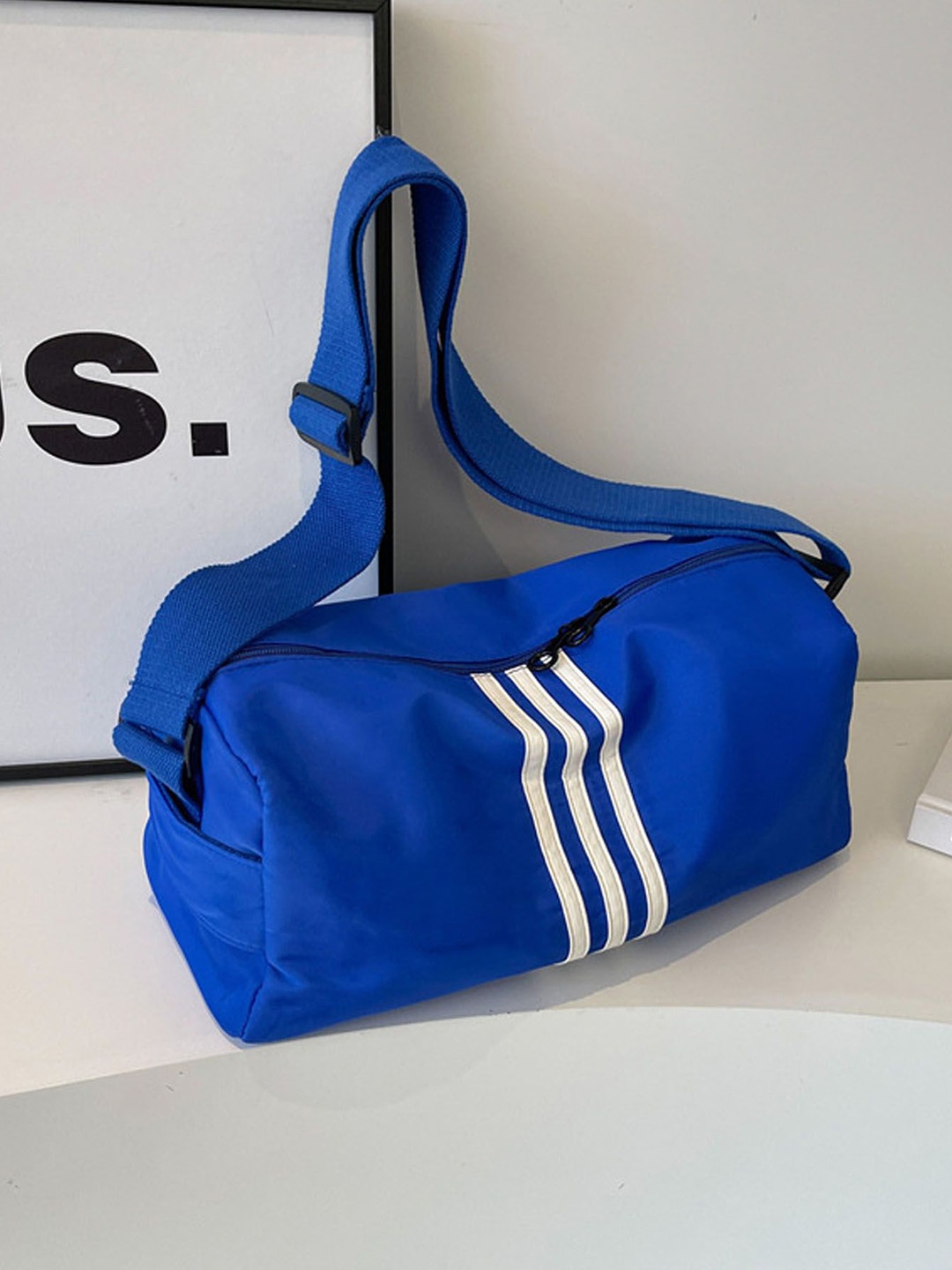 

StyleCast Printed Medium Casual Duffel Bag, Blue