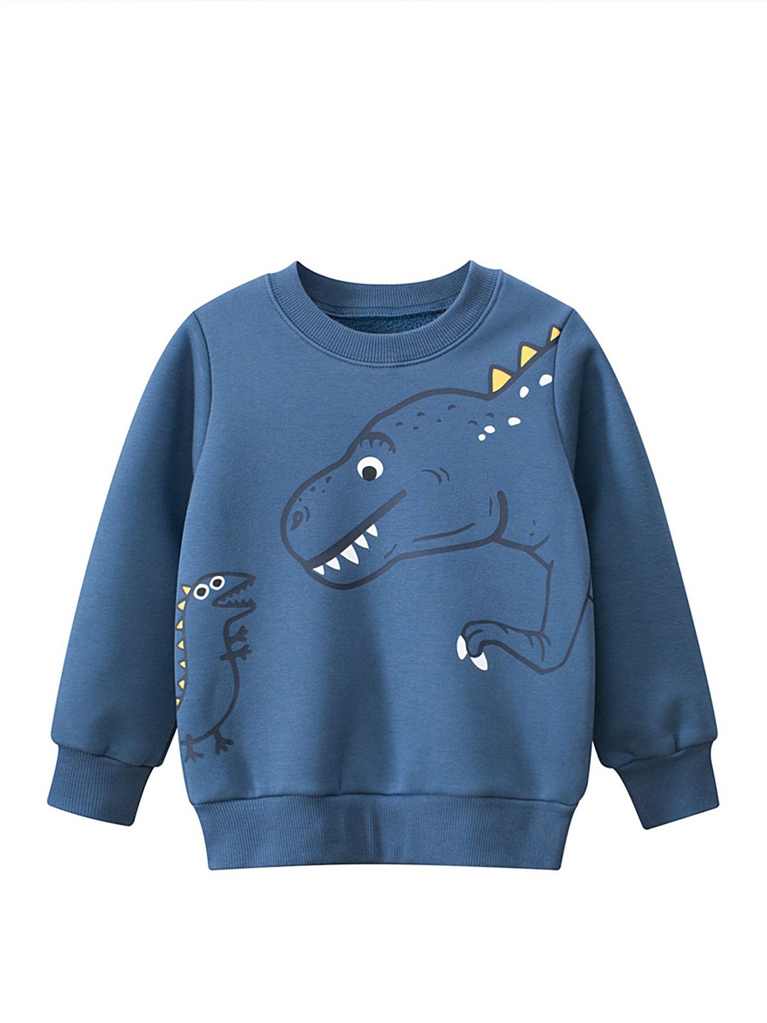 

LULU & SKY Boys Printed Sweatshirt, Blue