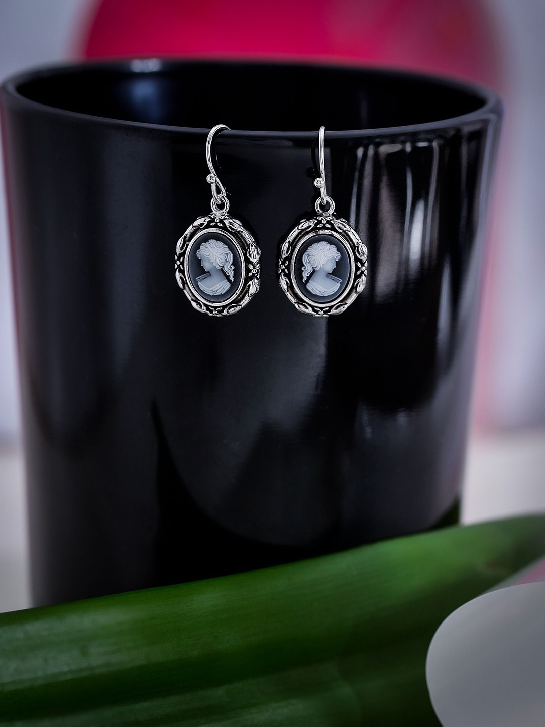 

DIAVO Contemporary Drop Earrings, Silver
