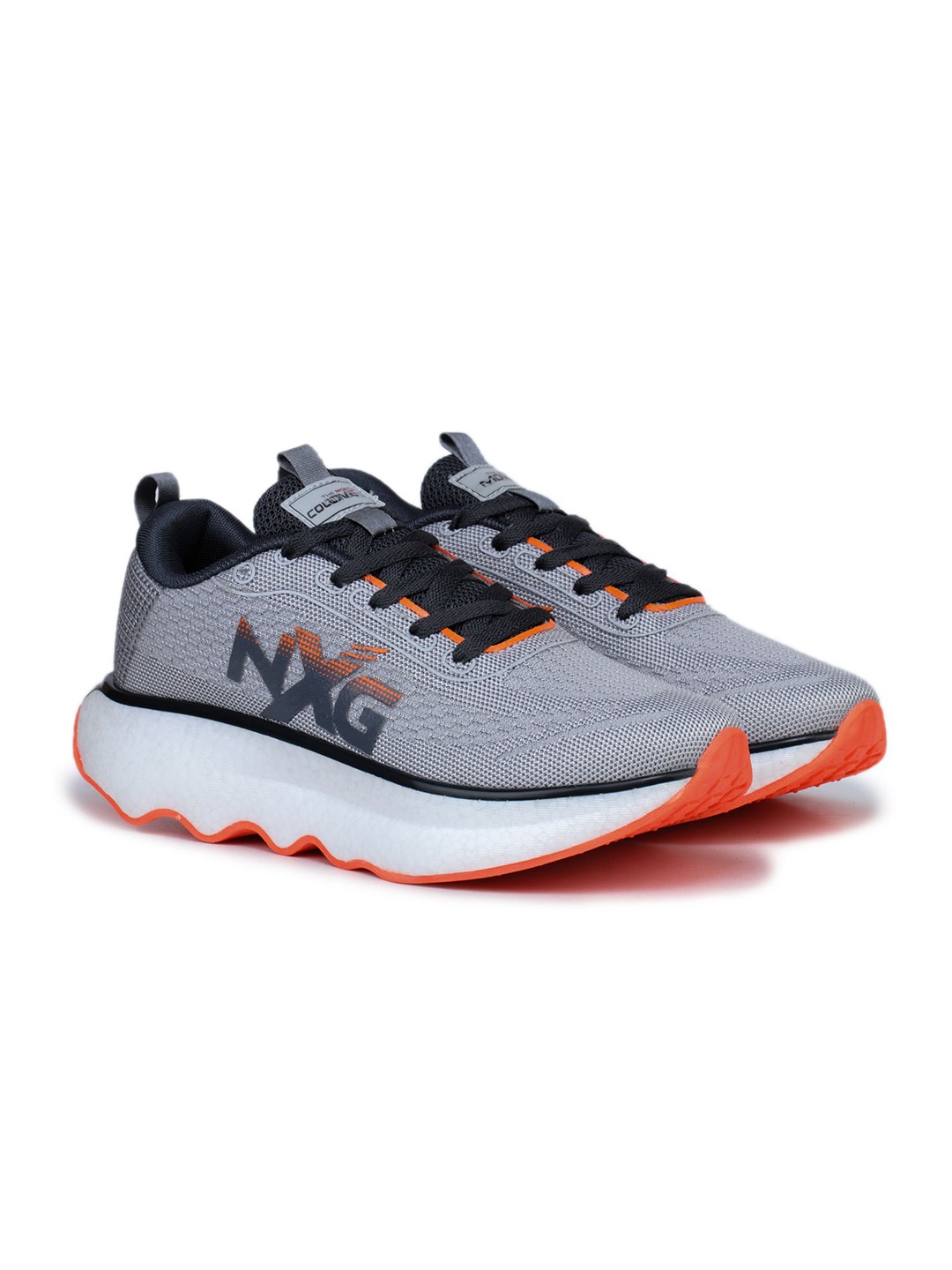 

Columbus Men Mesh Running Non-Marking Shoes, Grey