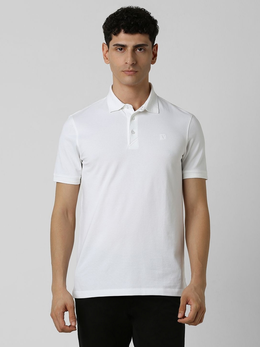 

Van Heusen Sport Men Polo Collar T-shirt, White