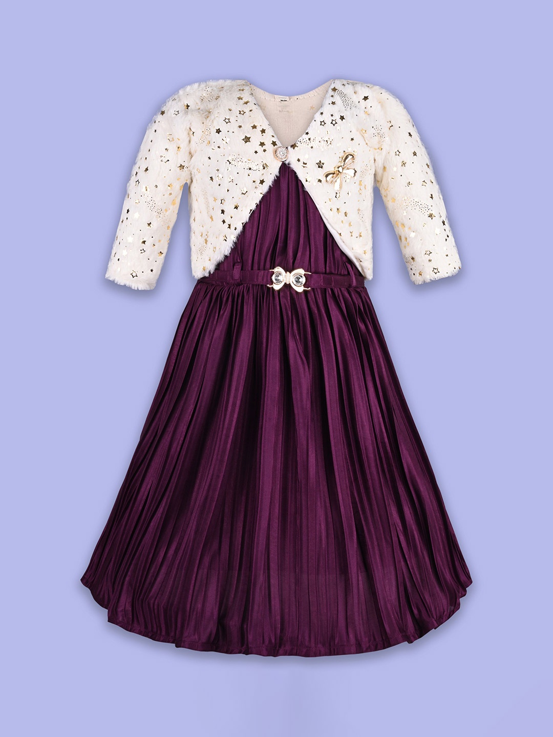

Wish Karo A-Line Dress, Purple