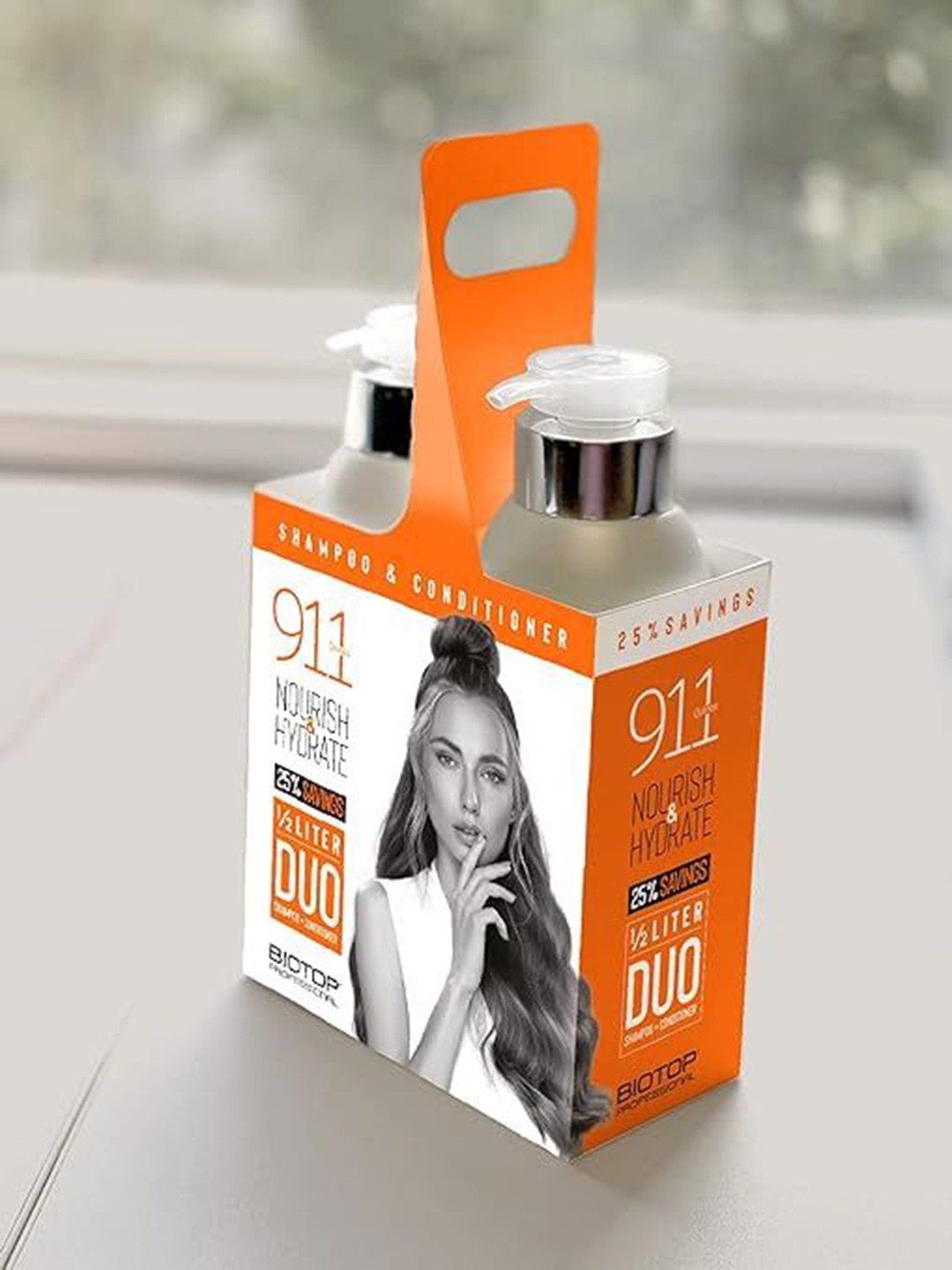 

BIOTOP PROFESSIONAL Set Of 2 911 Quinoa Conditioner - 330 ml Each, Orange