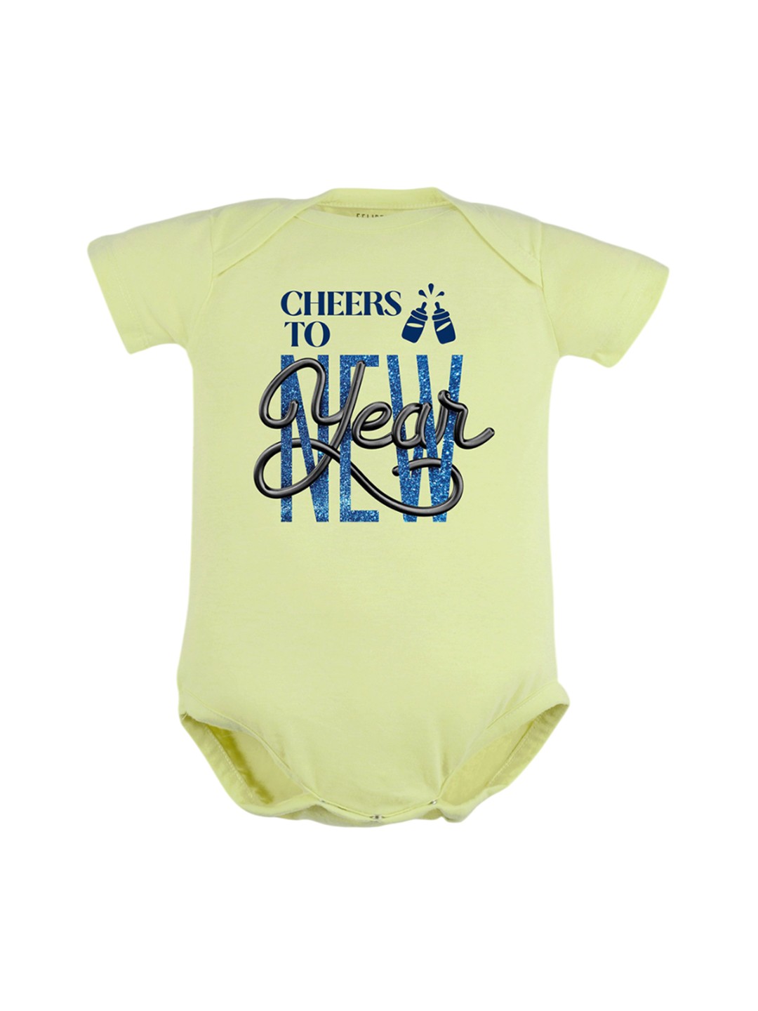 

FFLIRTYGO Infants Printed Pure Cotton Bodysuit, Green
