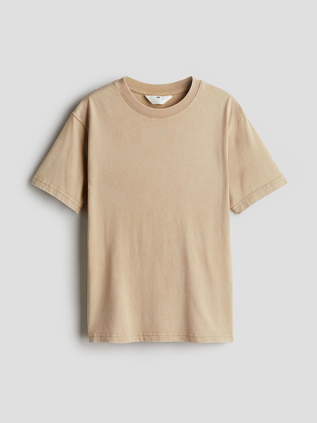 

H&M Boys Cotton T-Shirt, Beige