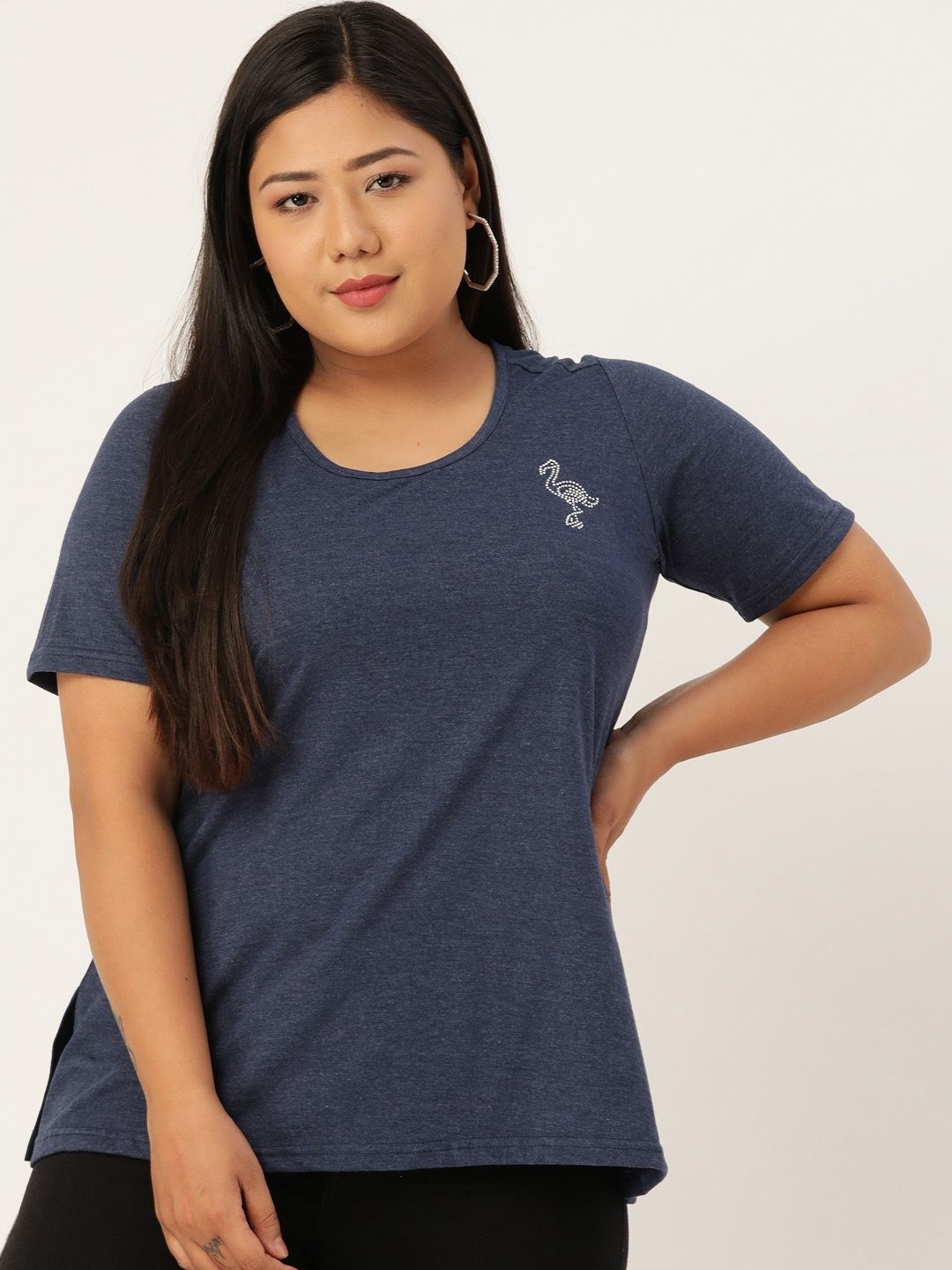 

theRebelinme Women T-shirt, Blue