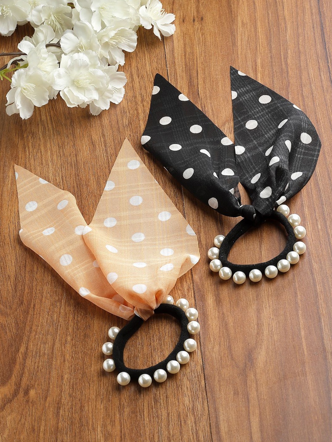 

Stoln Girls Ponytail Holders, Black
