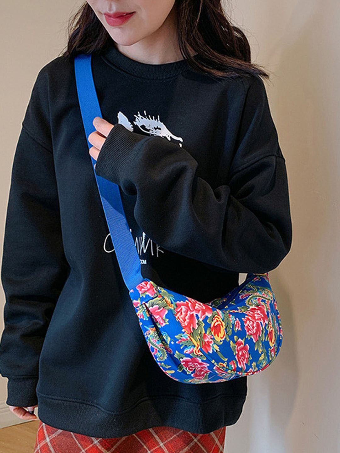 

StyleCast Checked Fanny Pack, Na