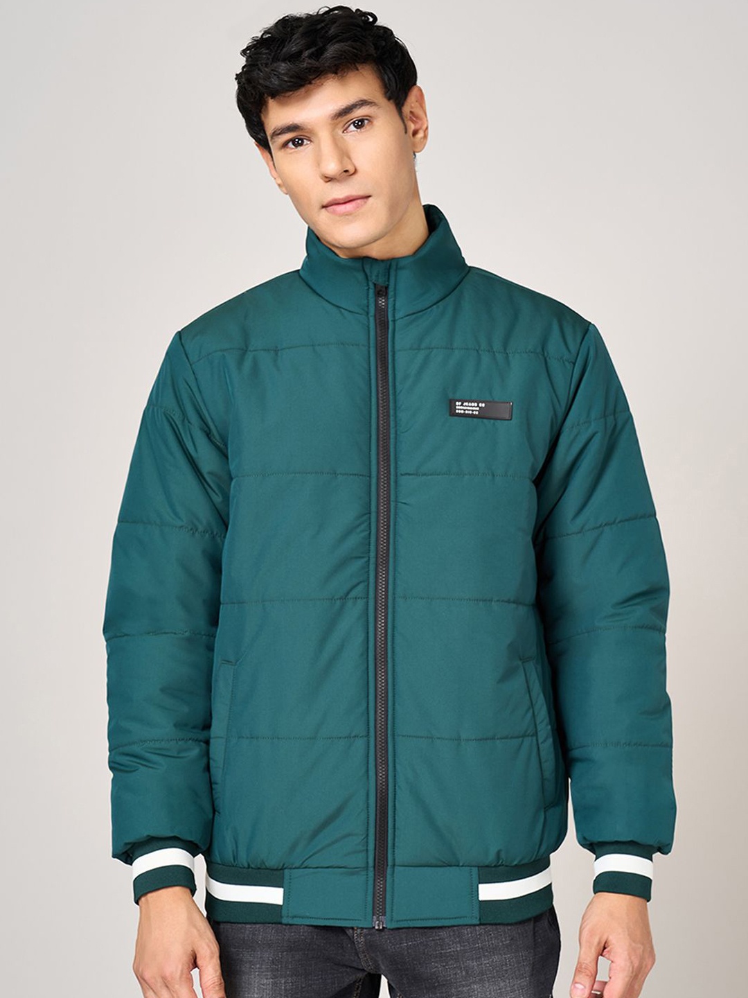 

SF JEANS by Pantaloons Men Bomber Jacket, Green