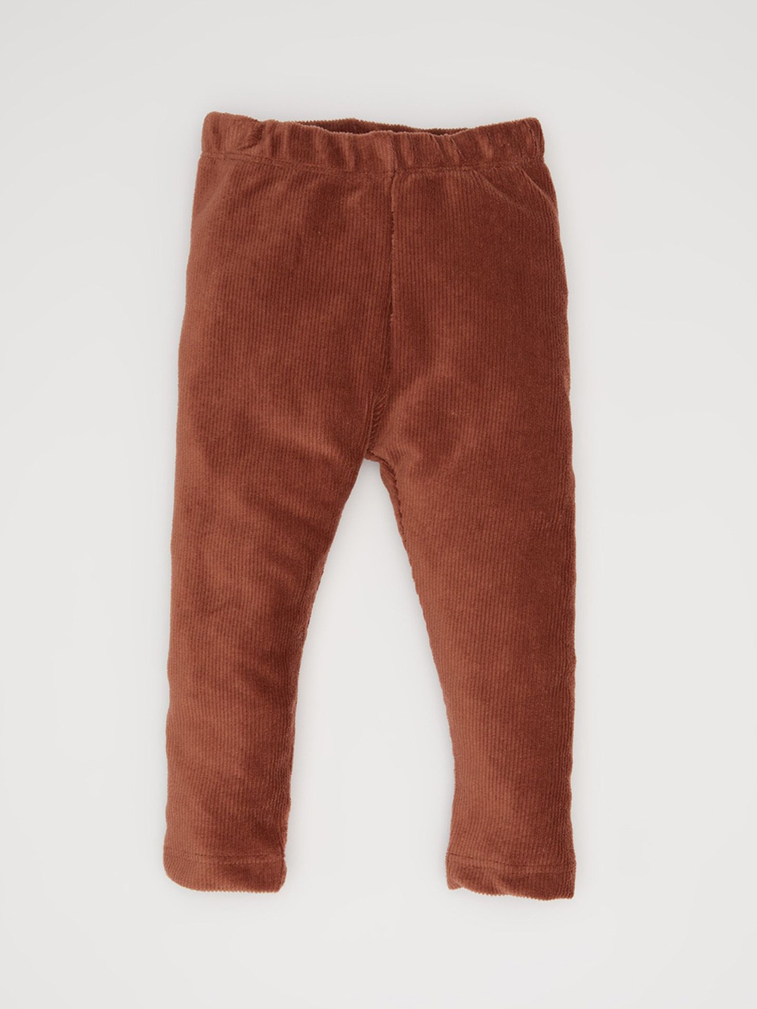 

DeFacto Girls Mid-Rise Ankle-Length Leggings, Brown
