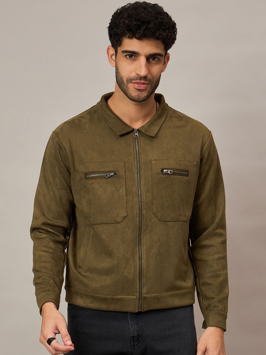 

REPRISE Men Tailored Jacket, Olive