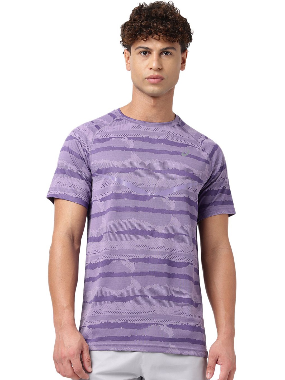 

ASICS Printed Breathe T-Shirt, Purple