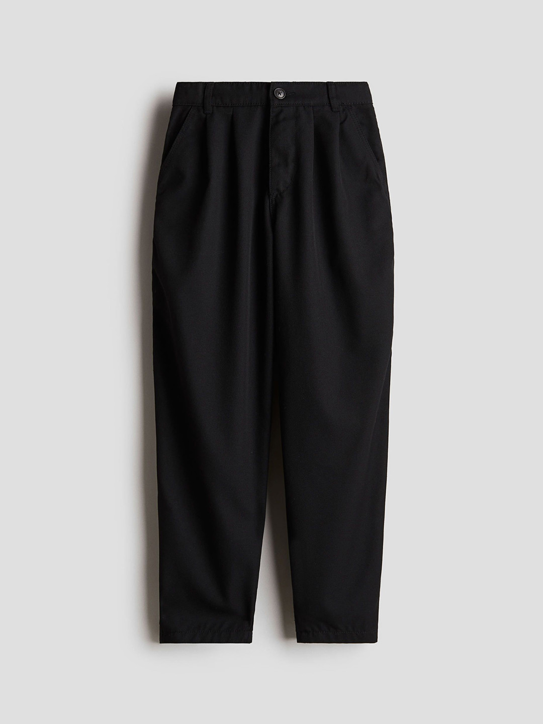 

H&M Boys Balloon-Leg Mid-Rise Trouser, Black