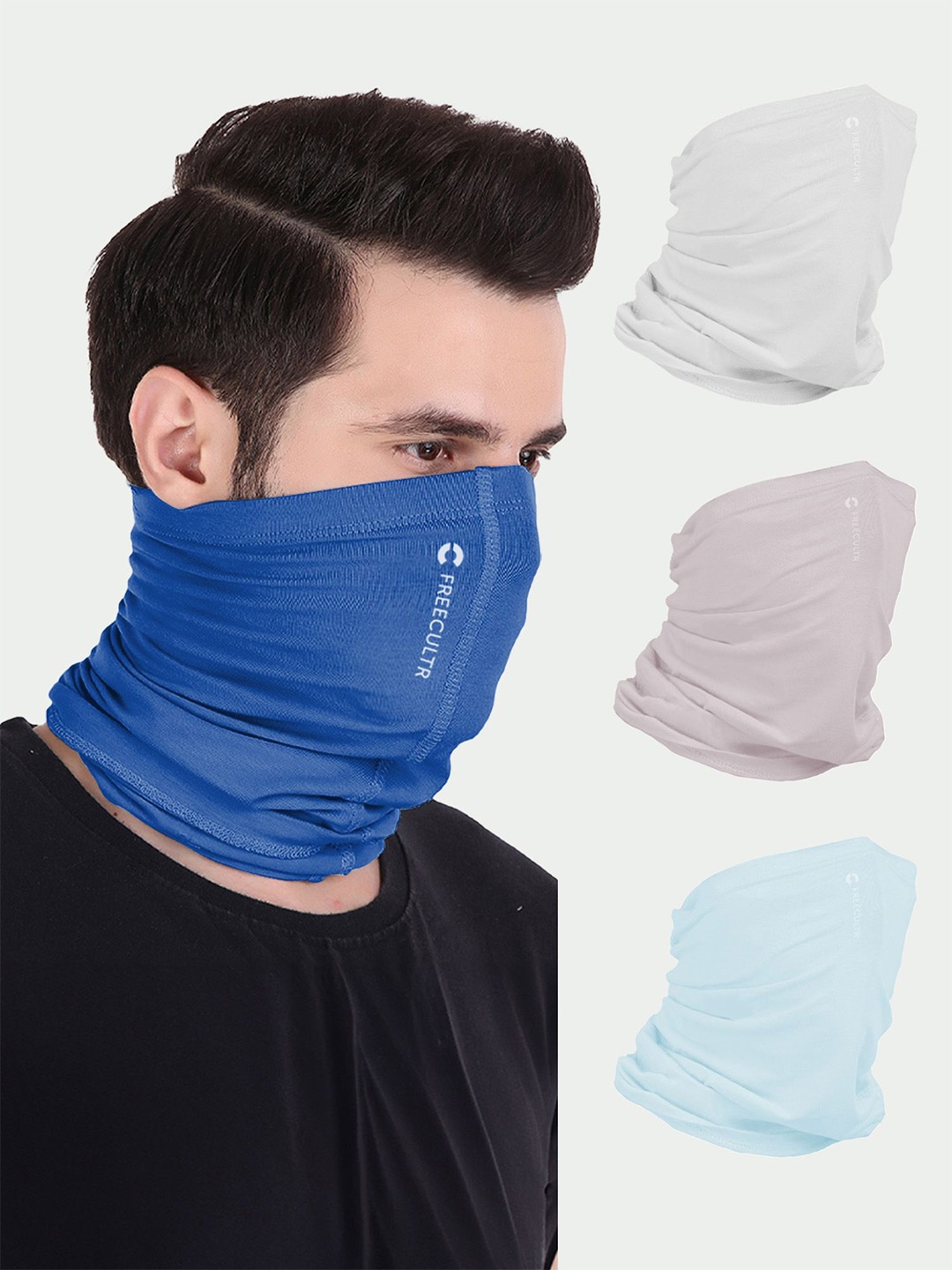 

FREECULTR Unisex Bandana Headband, Blue