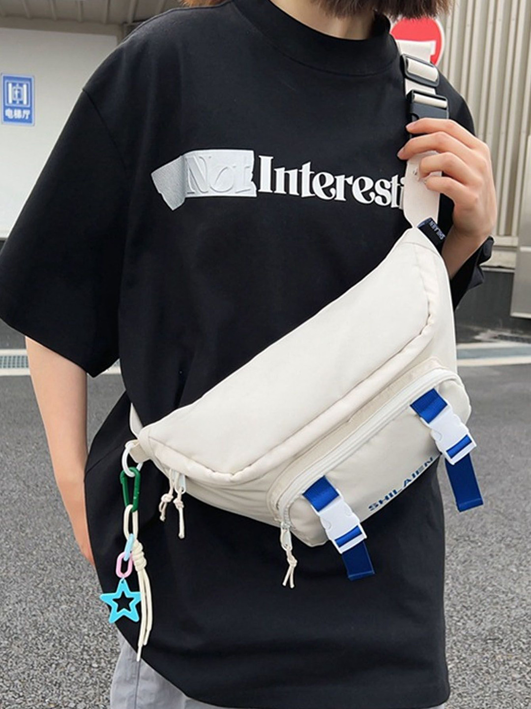 

StyleCast Beige-Coloured Men Casual Stylish Cross Body Bag