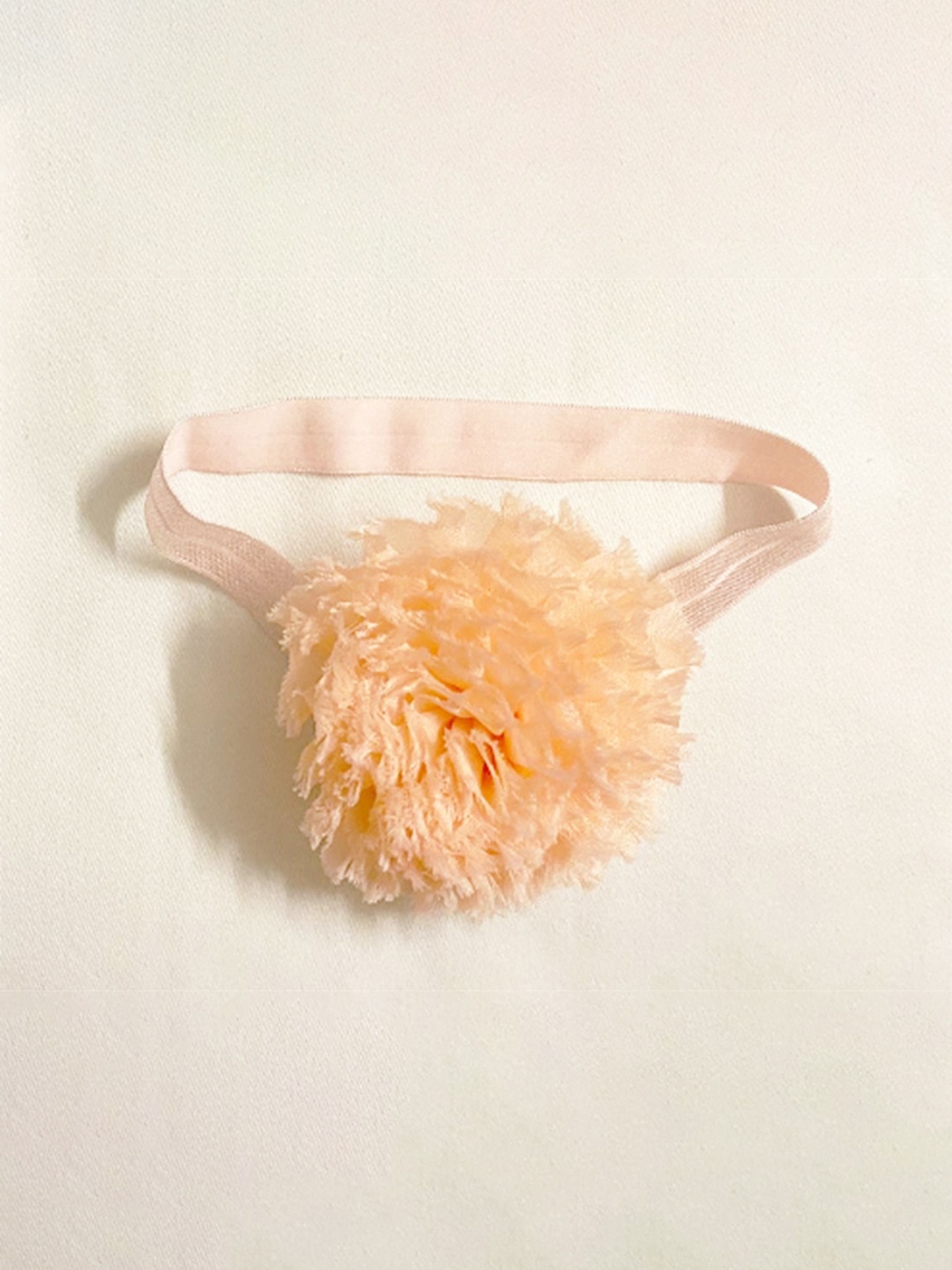 

BAESD Girls soft Lace Flower Headband, Peach
