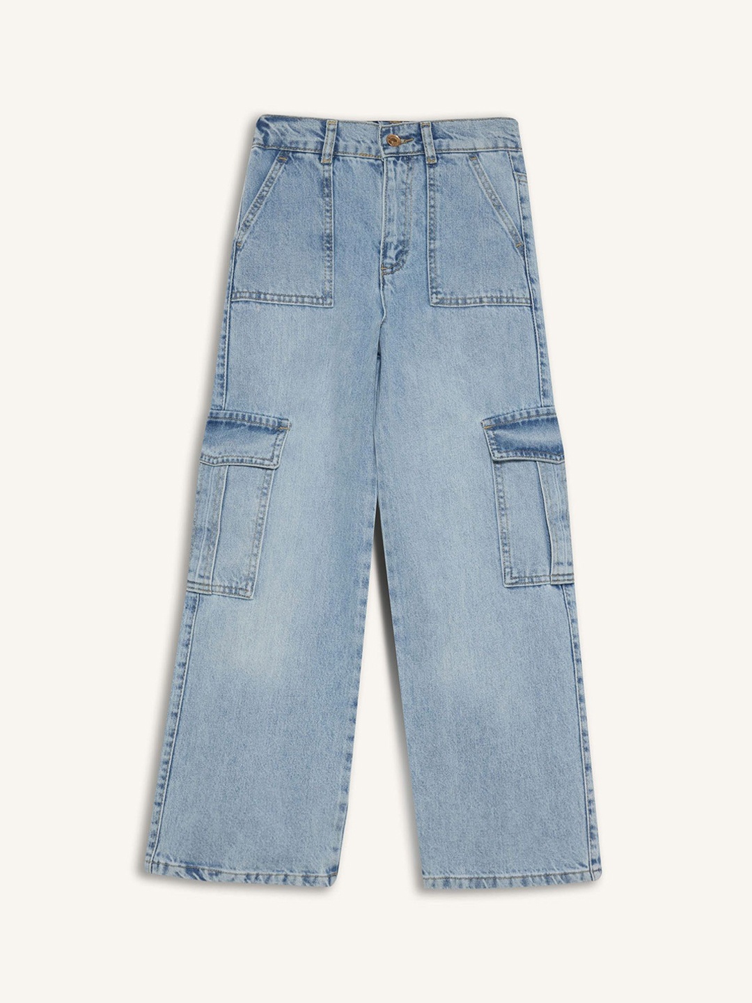 

DeFacto Girls Cargos Trousers, Na