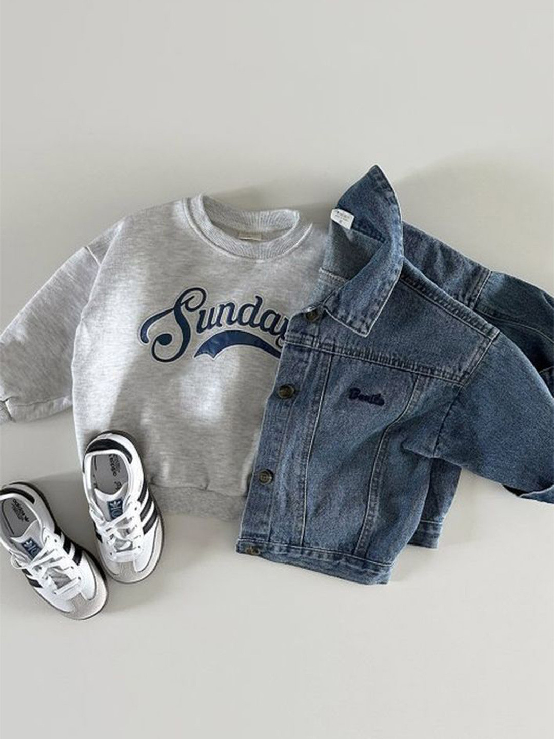 

LULU & SKY Girls Denim Jacket, Blue