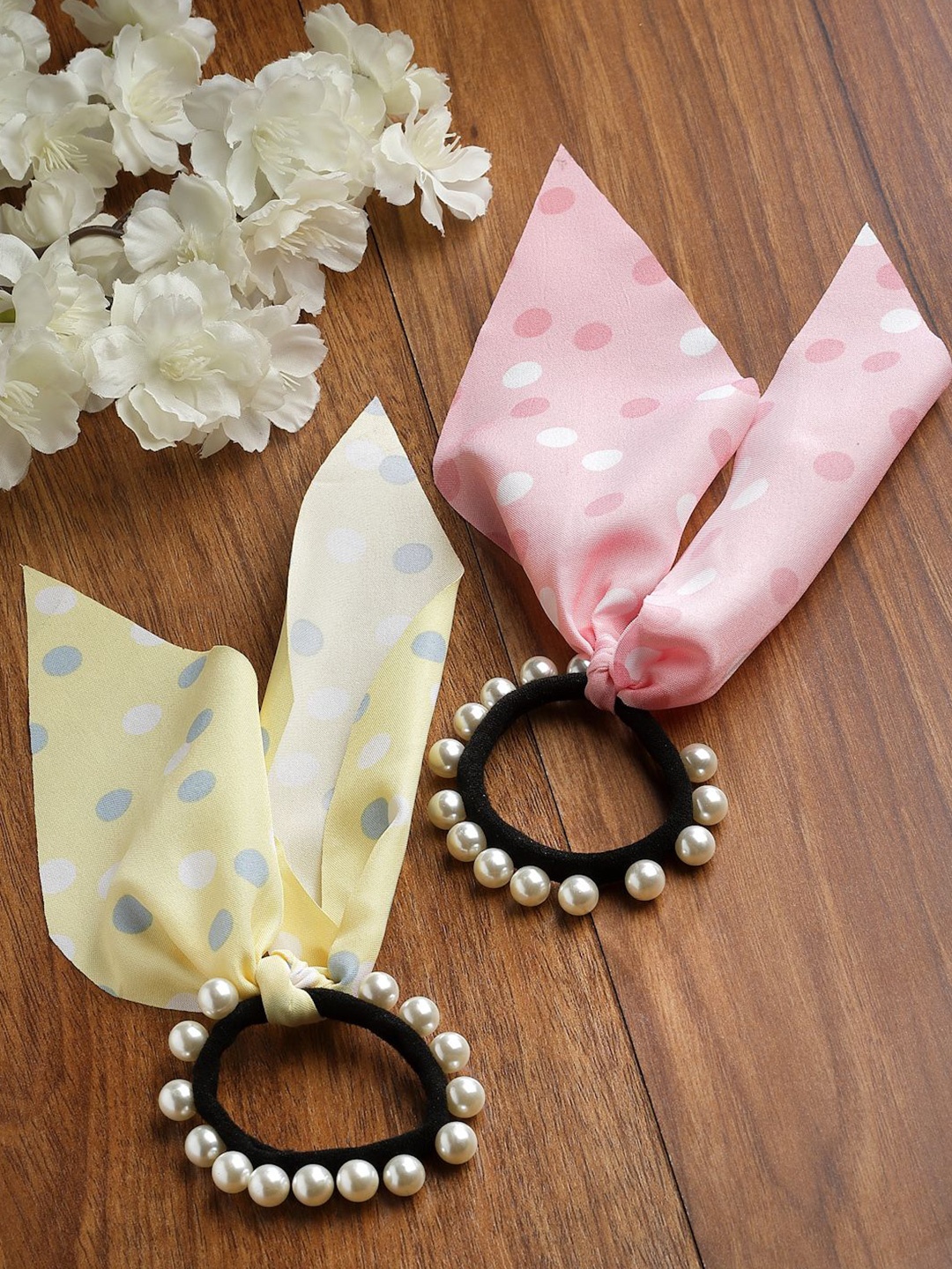 

Stoln Girls Ponytail Holders, Yellow