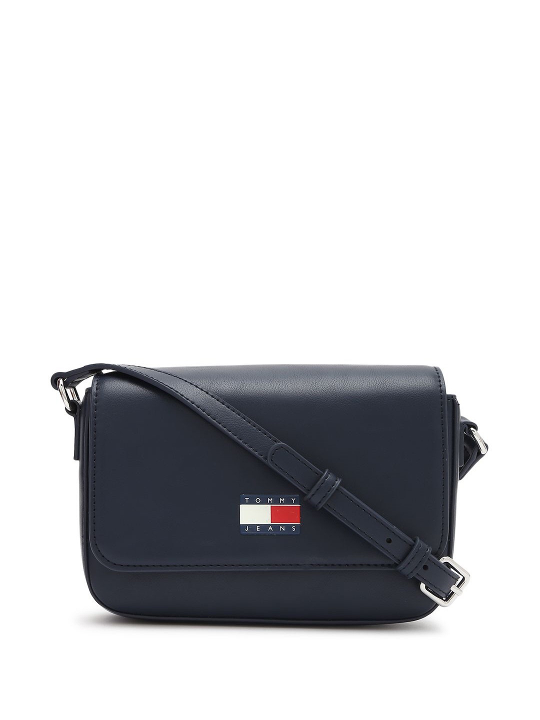 

Tommy Hilfiger PU Structured Sling Bag, Blue