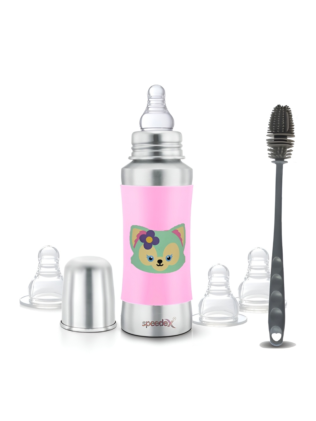 

Speedex Pink Single Stainless Steel Water Bottle