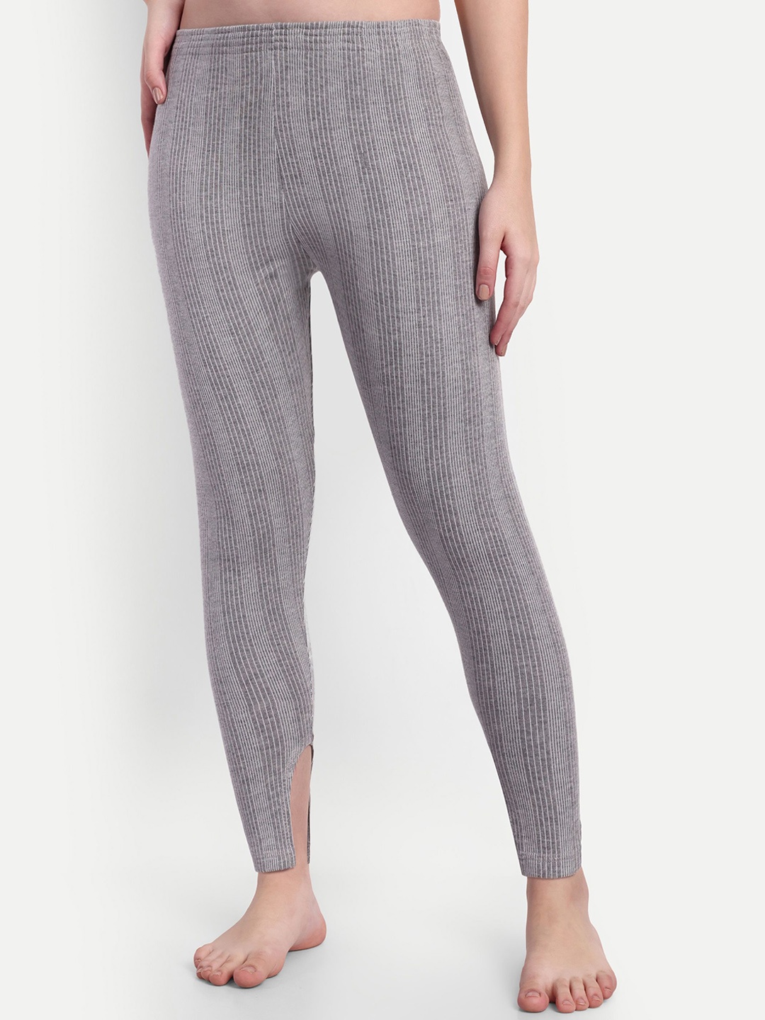 

ZEFFIT Cotton Thermal Bottoms, Grey