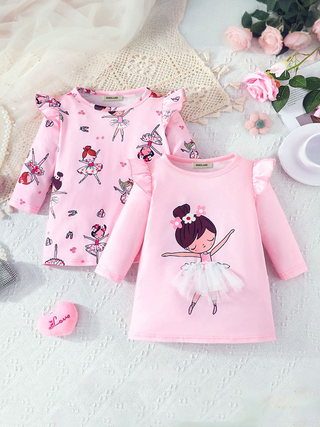

INCLUD Print Top, Pink