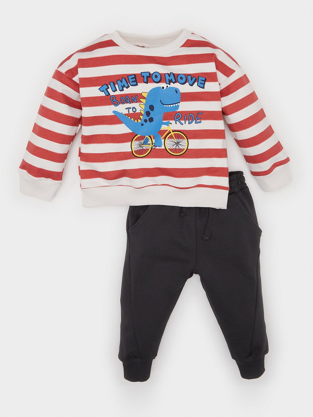 

DeFacto Boys Striped T-shirt, Red