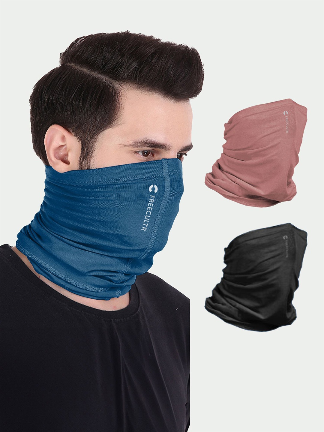 

FREECULTR Unisex Bandana Headband, Black