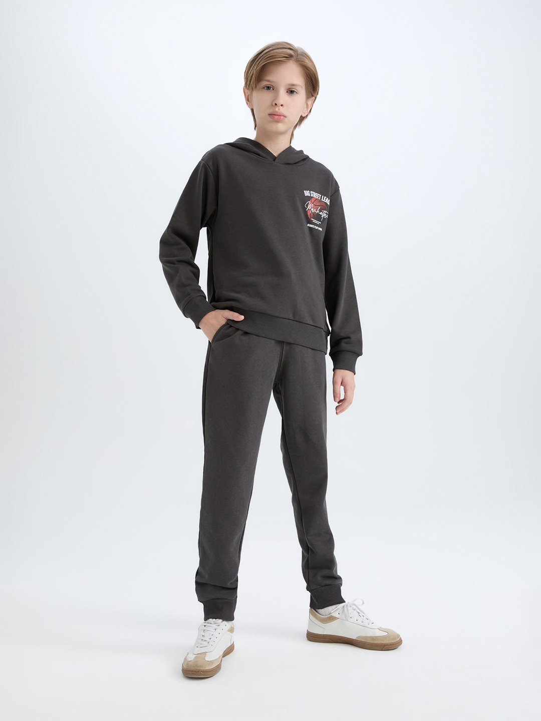 

DeFacto Boys Printed, Grey melange